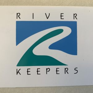 old river keepers logo bumper sticker